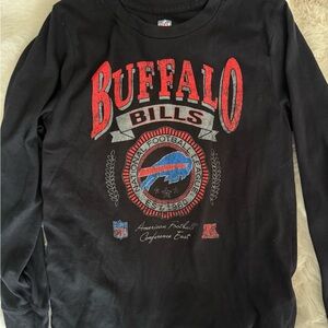 BUFFALO BILLS KIDS Vintage long sleeve black tshirt